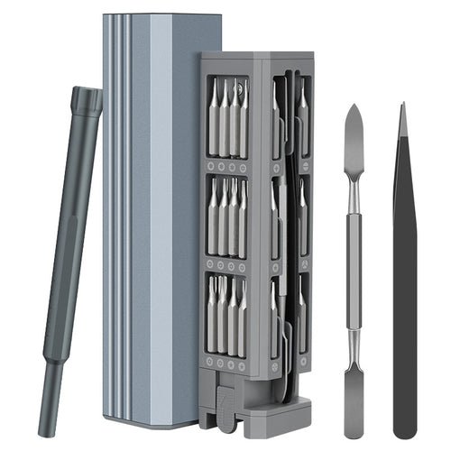 Multi-functional Electric Screwdriver Set with Assorted Bits